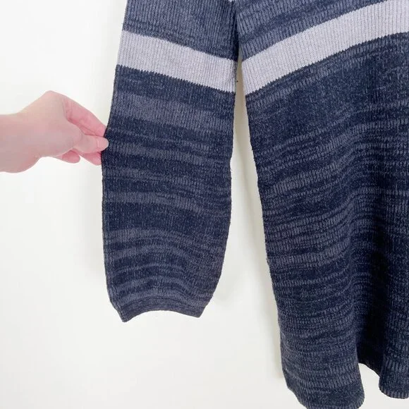 Free People Oversized Knit Sweater Dress Mini Long Balloon Sleeve Loose Slouchy - Picture 5 of 8